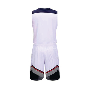 Maillot de basketball personnalisable et abordable en 100 % polyester réversible, respirant, pour l'été, grandes tailles, pour l'entraînement - Product Image 2
