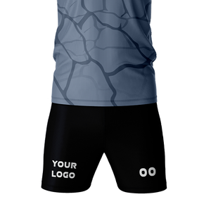 Camiseta de Fútbol Sublimada Personalizada con Cuello en V, Manga Corta, 100% Poliéster, Malla Transpirable, para Todas las Temporadas, Ropa Deportiva para Adultos - Product Image 2