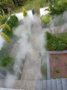 Système de brumisation extérieur en laiton avec kits de brumisation d'eau à filetage femelle 1/4'' pour système de brumisation de jardin et de terrasse - Product Image 6