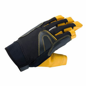 Heavy Duty Water Resistant <b>Sailing</b> <b>Gloves</b> With Leather Palm Protection For Boating Fishing Kayaking Comfort And Durability - Product Image 1
