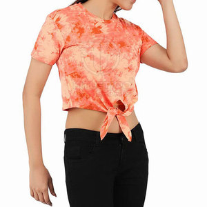 Chemisiers et T-shirts pour femmes, coupe décontractée, respirants, fabriqués en usine, coupe-vent, haute qualité, 100% coton, design simple - Product Image 4