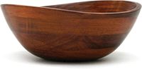 Ensemble de bols à salade en bois d'acacia personnalisés en usine, vaisselle de cuisine naturelle, écologique, pour fêtes, soupes, céréales, fruits, faits à la main