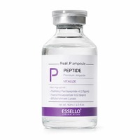Sérum Visage Anti-Rides Coréen aux Peptides, Ampoule Éclat Boostant, Soin Apaisant, Sérum Revitalisant pour la Peau, Ampoule Raffermissante pour le Visage
