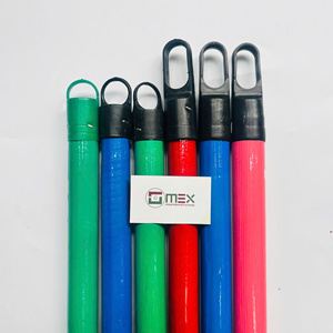 ไม้กวาดพื้น GMEX Classic Color ด้ามไม้ ขนแปรงพลาสติกเป็นมิตรกับสิ่งแวดล้อม ทำความสะอาดง่าย คุณภาพสูง ขนาด 120 ซม. สำหรับใช้ในบ้าน - Product Image 5