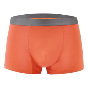 Calzoncillos bóxer de talle alto para hombre, de secado rápido, transpirables, ecológicos, de spandex/algodón, colores y tallas personalizables, fabricante de ropa interior OEM - Product Image 4