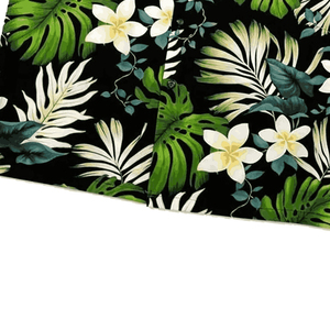 Men's Floral <b>Hawaiian</b> Shirts Casual Button-Up Beach Wear <b>Tops</b> Anti-Wrinkle Sublimation Printed Breathable Quick Dry Eco-Friendly - Product Image 4