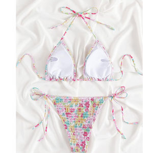 Ensemble de bikini pour femmes de haute qualité, maillot de bain deux pièces, vêtements de plage d'été, fabricant OEM ODM - Product Image 2