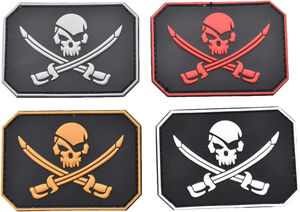 Patchs en silicone PVC 3D personnalisés en gros, souples avec velcro ou à coudre, avec votre logo - Product Image 6