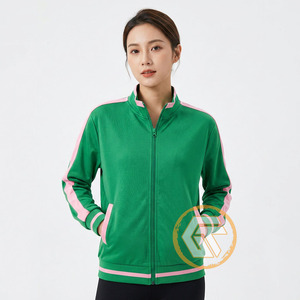 Tesoros Griegos Personalizados Alpha |   Chaqueta Varsity Bordada de Algodón Kapa, de Alta Calidad, Transpirable y de Secado Rápido para Mujer - Product Image 3