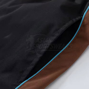 Vente en gros de pantalons coupe-vent décontractés pour hommes avec logo personnalisé, légers, coupe-vent, séchage rapide, pour l'entraînement sportif - Product Image 4