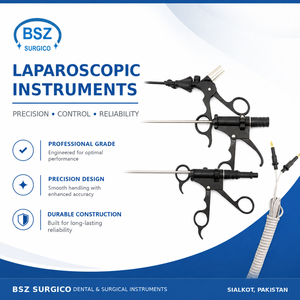 Pinzas Bipolares de Calidad Premium al por Mayor, Pinzas Quirúrgicas Microcableadas, Pinzas Quirúrgicas Manuales de Acero Inoxidable de Grado Quirúrgico, Certificación ISO13485 - Product Image 5