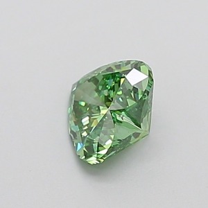Diamante Cultivado en Laboratorio CVD de 1 Quilate, Corte Corazón, Verde Intenso, Certificado IGI, Claridad VS1, Pulido Excelente, Gema Suelta - Product Image 2