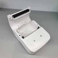 Impresora de Etiquetas Térmicas Portátil BRIGHTEK WH-M22 de 80 mm, USB/Negro y Blanco, Compatible con Códigos de Barras 1D/2D, Alta Velocidad