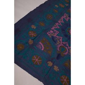 Handmade Eco-Friendly Washable Kantha Suzani <b>Quilt</b> Vintage Cotton Floral Embroidery Boho Indian Bedspread <b>Throw</b> Blanket Home - Product Image 3