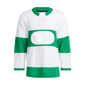 Jersey de Hockey sobre Hielo de Poliéster de Alta Calidad, Diseño Libre, Impresión por Sublimación, Logotipo Bordado, Jersey de Hockey sobre Hielo Personalizado - Product Image 1