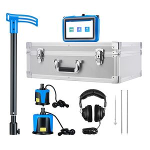 Détecteur de fuite d'eau pour tuyaux extérieurs avec écran tactile 7 pouces, localisateur 1Hz-10000Hz, testeur de fuite de plomberie souterraine 16,4 pieds - Product Image 1