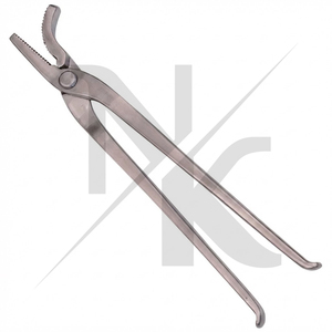 Nuevo Herramienta Manual Reutilizable de Acero Inoxidable para Forjar y Ajustar Herraduras, con Punta Curva para Clavar y Reparar Pezuñas de Caballos - Product Image 2