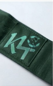 Support de poignet réglable en cachemire vert avec fermeture auto-agrippante, protection professionnelle légère pour la musculation, unisexe, pour la paume de la main - Product Image 5
