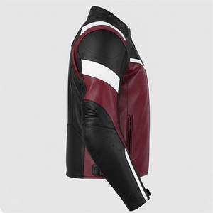 Chaqueta de Motociclista Moderna con Estampado para Hombre, Talla Grande, Impermeable y Transpirable, con Material de Poliéster/Algodón - Product Image 5