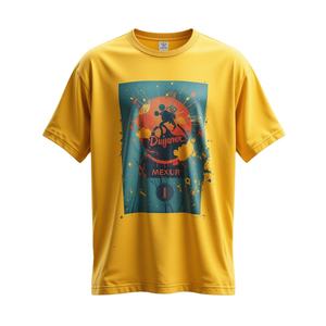 T-shirts à manches décontractées imprimés en coton de qualité supérieure pour hommes Design unique Tissu en jersey de couleur unie confortable-Design vierge - Product Image 1