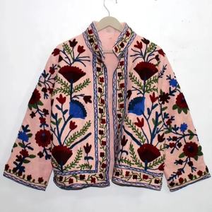 Veste Suzani TNT faite à la main veste brodée manteau femme manteau - Product Image 1