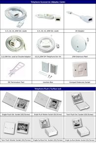 Adaptador de Reino Unido a RJ con Condensador de Anillo, Cable Convertidor de Ethernet a Línea Telefónica de 4 Hilos, 28AWG, 10cm, Blanco, Cumple con RoHS - Product Image 6