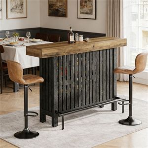 Tavolo Moderno da Bar e da Pranzo con Spazio di Archiviazione - Product Image 4