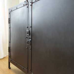 ตู้บุฟเฟ่ต์โลหะสีดำ 3 ประตู รุ่นวันดาน่า เรเดียนท์ อัลติส - Product Image 3