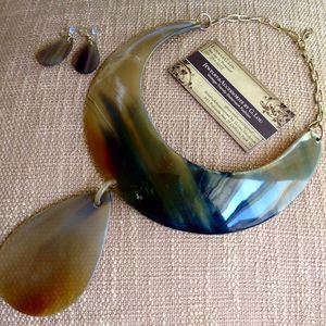 Recién llegado, collar de hueso para mujeres y niñas, cuerno de buey de búfalo de hueso en estilo Animal de moda, cuentas de diseño Natural para regalos de boda - Product Image 3