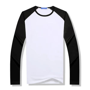 Long Sleeved Elastic <b>T</b> <b>Shirt</b> Printed Logo Custom Design Picture <b>Raglan</b> Sleeves Men's Women's Children Family Gatherings Gym Top - Product Image 1