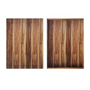 Acacia Wooden Board Cover for Electric <b>Stove</b> Top Large Serving Tray Chopping Board with Handle from Factory in Vietnam - Product Image 1