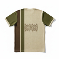 Camiseta de Fútbol de Palestina Sublimada con Estampado de Nuevo Estilo 2026, Manga Corta, Secado Rápido, Absorbe la Humedad, Precio Competitivo, Duradera