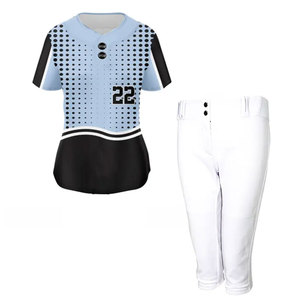 Uniforme de softbol, conjunto ligero de jersey y pantalones para practica y comodidad en el día del partido - Product Image 1