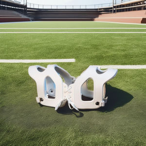 Protège-épaules professionnels de football américain respirants avec sangle réglable et protection thoracique pour le football américain et le rugby - Product Image 1