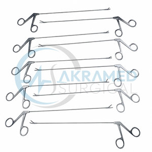 Juego de Instrumentos Laparoscópicos Premium Reutilizables de Acero Inoxidable, Kit de Tijeras y Pinzas para Cirugía Mínimamente Invasiva, con Certificación CE - Product Image 4
