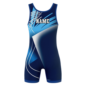 Custom Front Spandex Wrestling <b>Singlets</b> Stretch Lightweight Compression Fit Durable Training OEM Service Quick Dry Breathable - Product Image 4