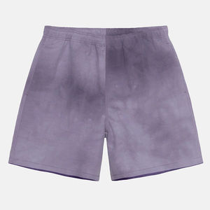 Pantalones Cortos Deportivos Grises para Hombre, Lavados con Ácido, de Algodón Grueso, Casuales para Exteriores, con Bolsillos con Cremallera y Corte Cuadrado, Diseño Liso - Product Image 6