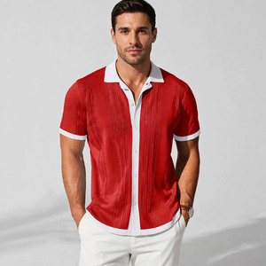 T-shirts pour hommes en polyester/coton sergé 140g, modèle Protego M-ST, coupe classique, col rond, été, écologiques, vente en gros - Product Image 1