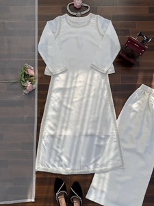 Derniers modèles de salwar kameez de soirée pour femmes, avec broderies et dentelle, disponibles à prix abordable. - Product Image 4
