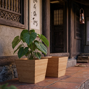 Wooden <b>Planter</b> <b>Box</b> Wooden basket for Home storage <b>Planter</b> Pot for Garden Balcony Storage <b>box</b> - Product Image 1