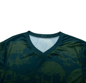 Maillot de cyclisme/motocross léger et respirant personnalisé pour hommes, à manches courtes, vêtements de sport BMX de l'équipe VTT - Product Image 3