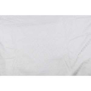 Tela Chanderi Jacquard Teñible para Bordado en Color Blanco Hueso, Diseño Geométrico Sólido, 44 Pulgadas de Ancho, Hilo para Bordar TFAB DYE CHANDERI EMB 253 - Product Image 3