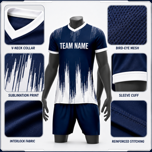 Ensemble d'uniformes de rugby personnalisés en gros – Maillot et short d'équipe sublimés avec nom, numéro et logo personnalisés - Product Image 4