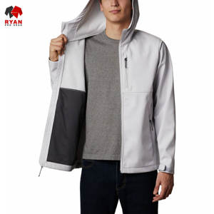 Chaqueta Softshell Personalizada de Primera Calidad Ryan Pro Gear para Hombre, Impermeable, Resistente al Viento, Tejido de Punto Ecológico - Product Image 3