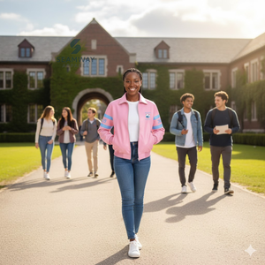 Chaqueta de cuero PU estilo motociclista de Jack And Jill Of America, ropa exterior de cuero para mujer, chaqueta de carreras con bloques de color. - Product Image 4