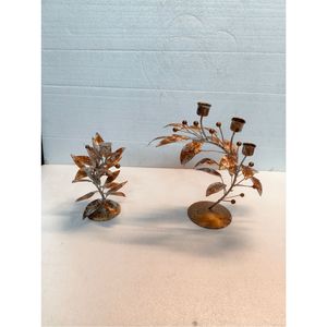 Metal <b>Leaf</b> Taper Candle Holder Autumn Tree Design Decorative Tabletop Candlestick Wholesaler Wedding Home Decor Candle Stand - Product Image 3