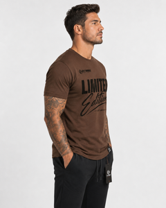 Camiseta de Algodón de Corte Holgado para Hombre Fly Humble, Edición Limitada, Color Marrón, Manga Corta, Cuello Redondo, Estilo Jersey Informal, Antiencogimiento, 300g - Product Image 2