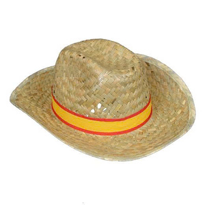 Manufacturer of Straw <b>Hat</b> Spain Flag Ribbon Band Thick Straw Woven Straw <b>Hat</b> for <b>Man</b> and Women World Cup Merchandise - Product Image 3