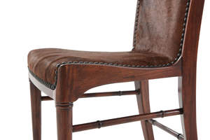 Chaise de salle à manger en bois de qualité supérieure, design classique moderne, durable, pour hôtel et restaurant, dossier incurvé, rembourrée - Product Image 5