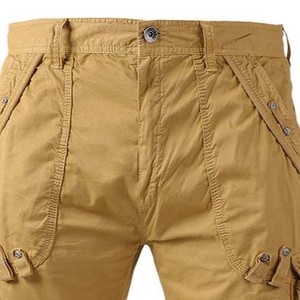 Shorts Cargo Homme pour l'extérieur – Qualité Supérieure, Anti-Plis, 100% Coton, Tissu Toile Solide, Léger, Style Urbain - Product Image 5
